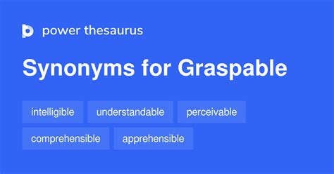 graspable synonym|Graspable .